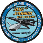 7th Bomb Wing / 300th JASSM Delivery