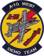 A-10 WEST Demo Team
