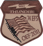 74th EFS Enduring Freedom 2011