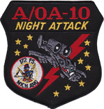 172nd FS A/OA-10 NIGHT ATTACK