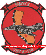 VMFA-134 SQ PATCH (F-4)