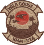 HMM-774 SQ PATCH (Desert)