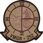 VMGR-252 SQ PATCH (Desert)