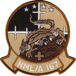 HMLA-167 SQ PATCH (Desert)