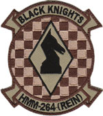 HMM-264 (REIN) SQ PATCH (Desert)