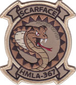 HMLA-367 SQ PATCH (Desert)