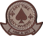 HMLA-267 SQ PATCH (Desert)