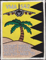 VMA-542 Desert SHIELD/STORM 1990-91