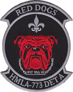 HMLA-773 Det.A SQ PATCH