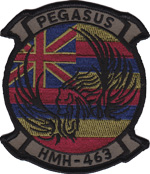 HMH-463 SQ PATCH (Hawaii)