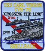 CVN-70/CVW-14 Shellback