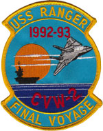 CV-61/CVW-2 Final Voyage 1992-93